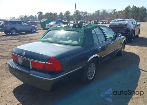 2002 Mercury Grand Marquis Gs из США, поврежденный, VIN 2MEFM74W92X666542